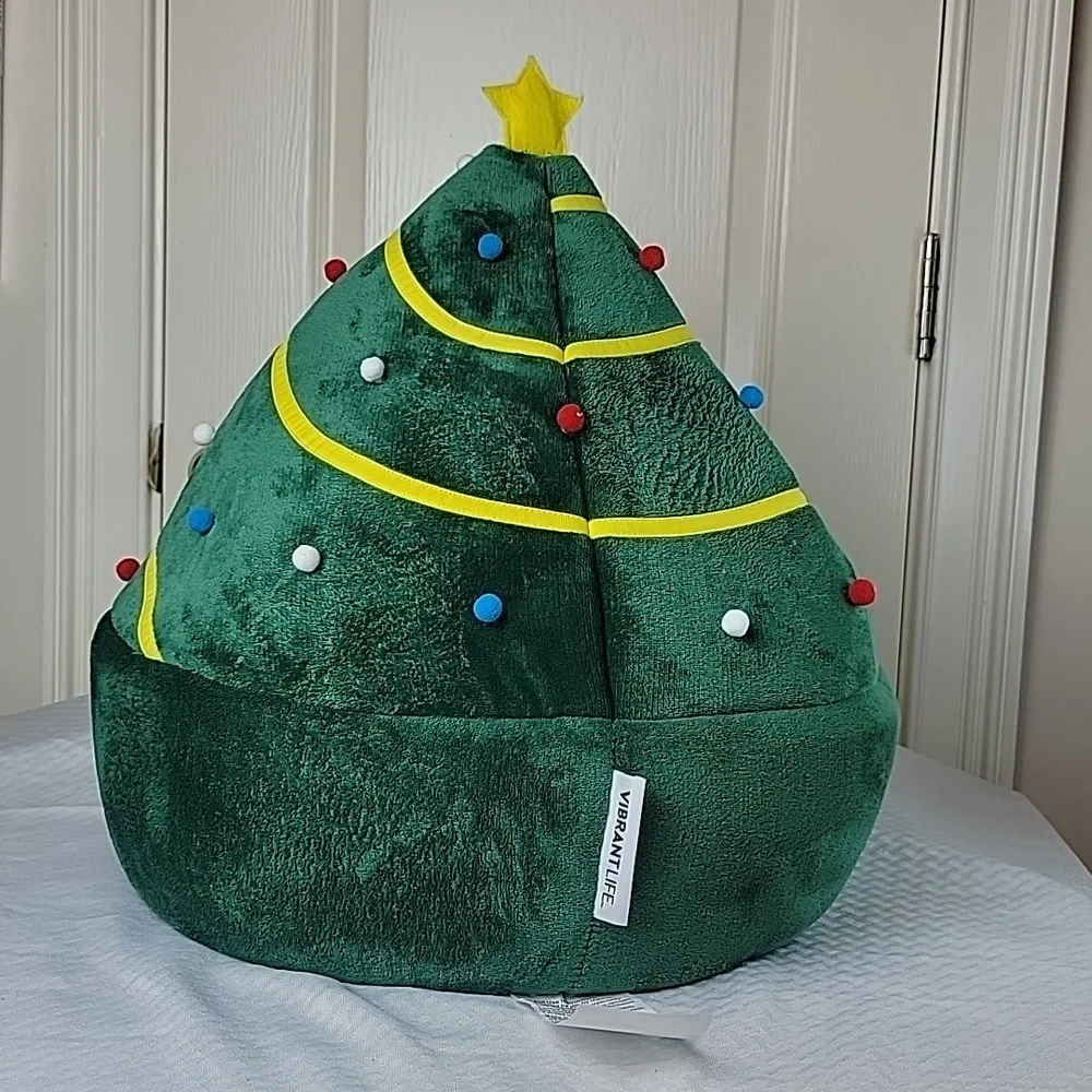 Vibrantlife Christmas Tree Cat/Dog Bedding